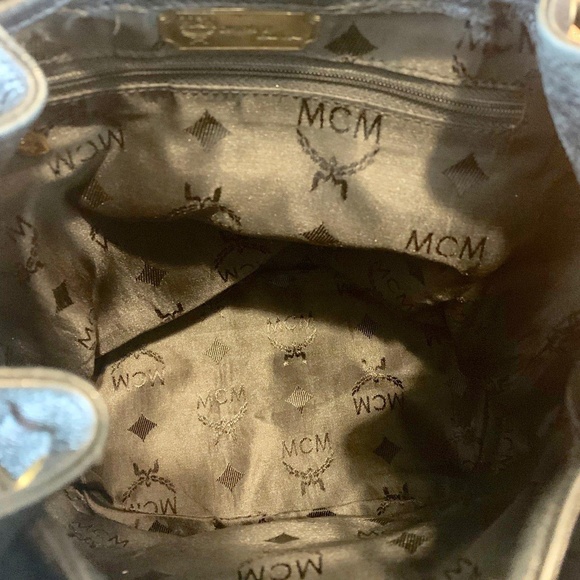 Authentic Preloved Leather MCM Vintage Mini Black - Picture 5 of 8